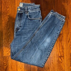 Toteme High Rise Dark Blue Jeans